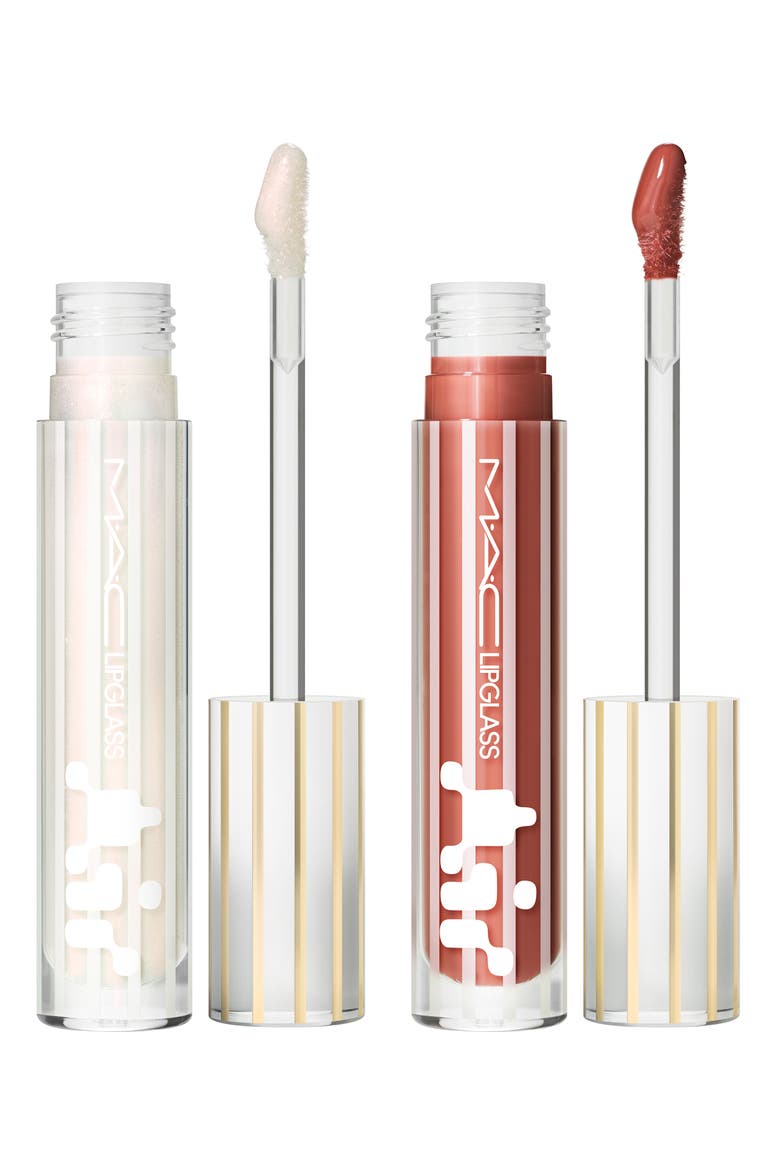 Glossy Lipglass Air Lip Gloss Duo, Alternate, color, MANY MOONS AGO
