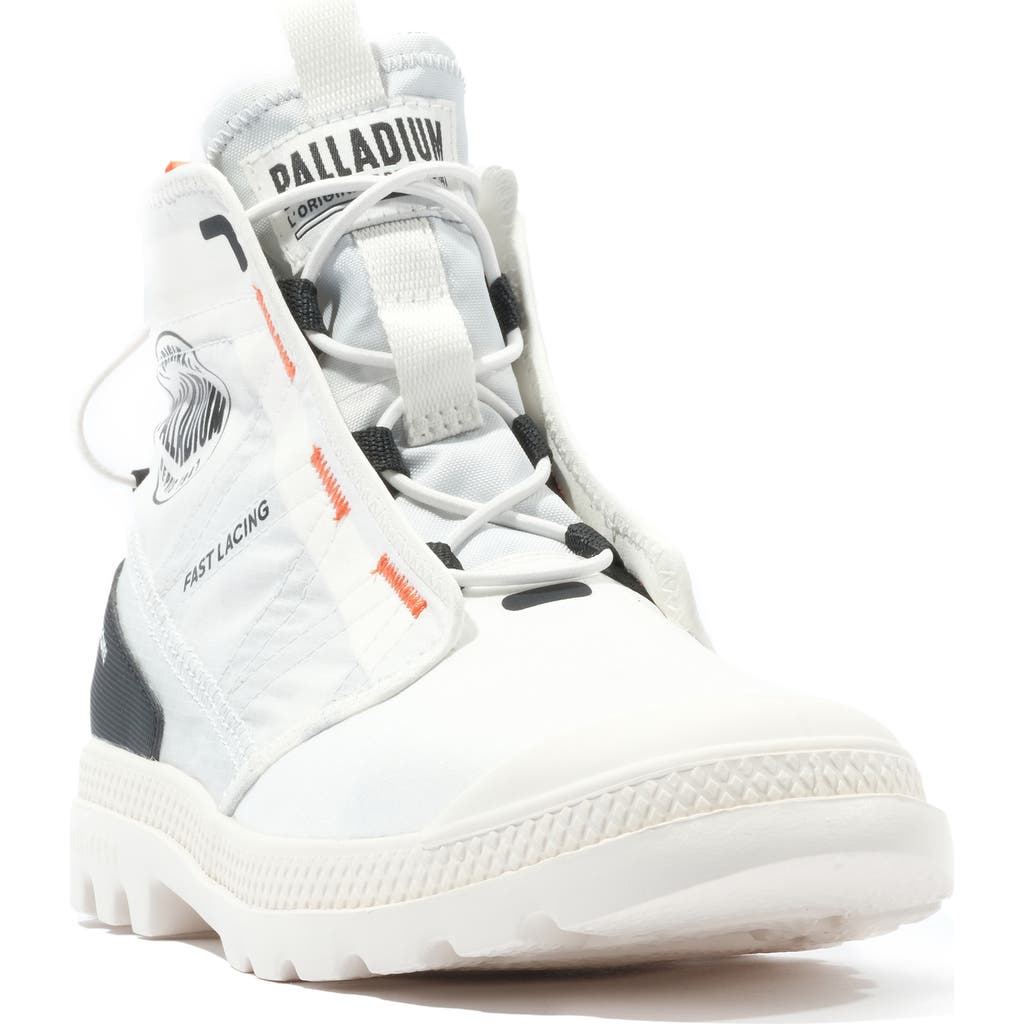 Palladium Pampa Travel Lite RS Boot in Star White/Black