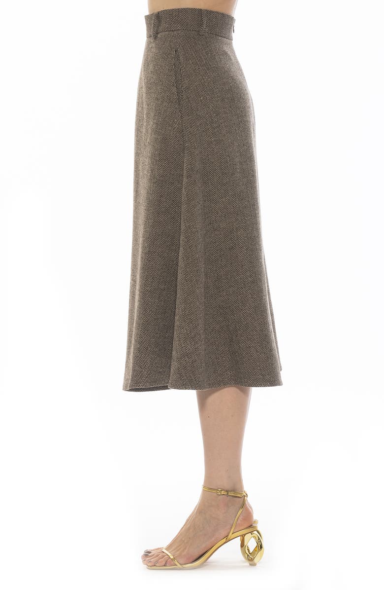 Alexia Admor Leonie A-Line Skirt, Alternate, color,