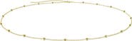 Adornia 14k Gold Plated Beaded Belly Chain