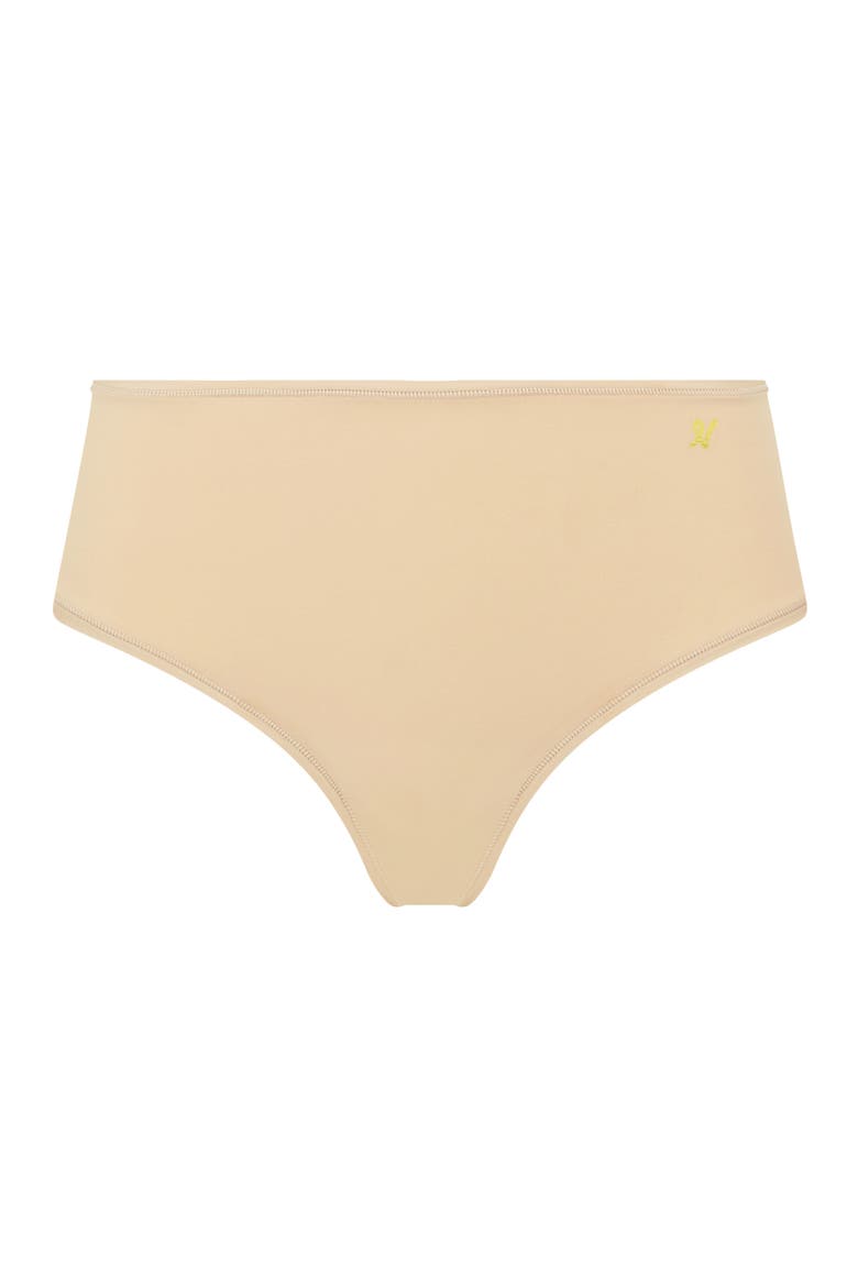 The Stretch Mid Rise Bikini Brief, Alternate, color, BARE01