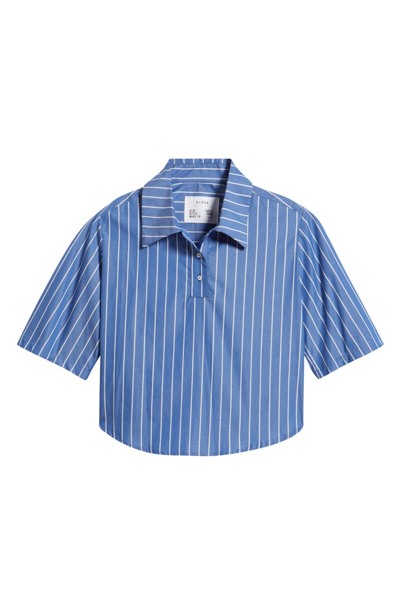 CISSA Stripe Polo Shirt, Alternate, color, Keswick Stripe