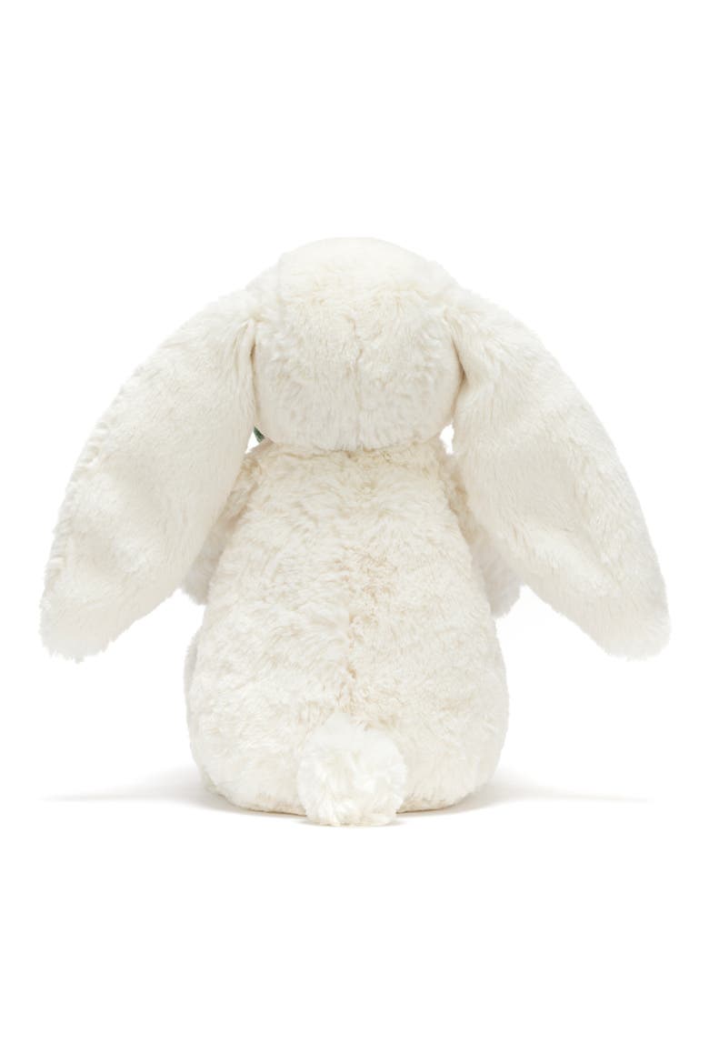 Bunny with Plant Plushie, Alternate, color, WHITE