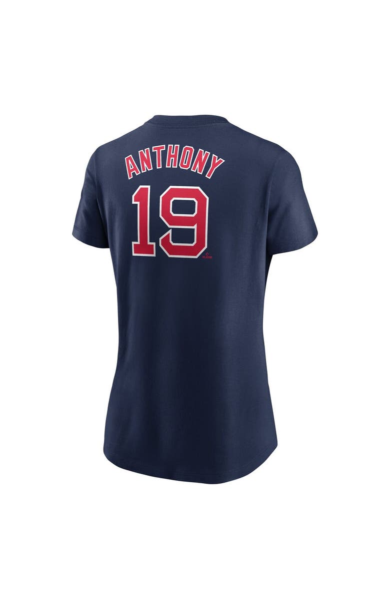 Nike Women's Nike Roman Anthony Navy Boston Red Sox Fuse Name & Number T-Shirt, Alternate, color, Navy