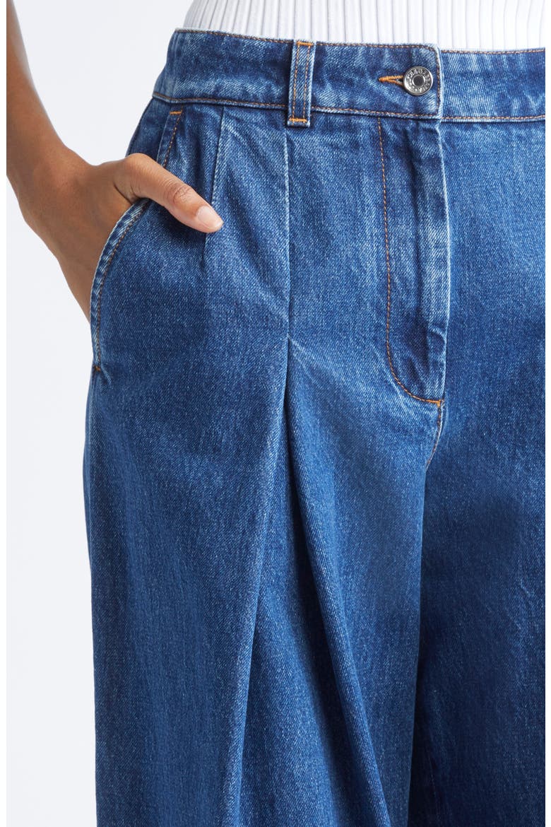 Denim Flare Leg Jeans, Alternate, color, S9001 BLUE