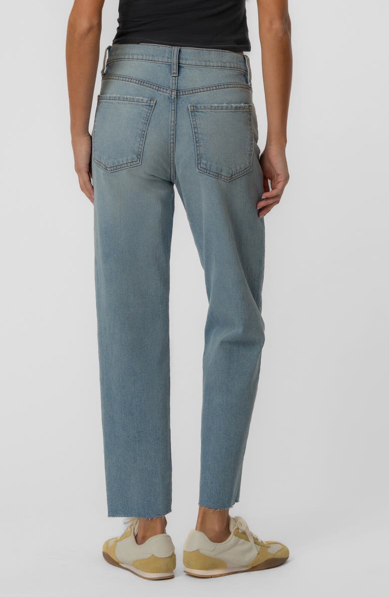 KUT from the Kloth Kit High Waist Baggy Straight Leg Jeans, Alternate, color,