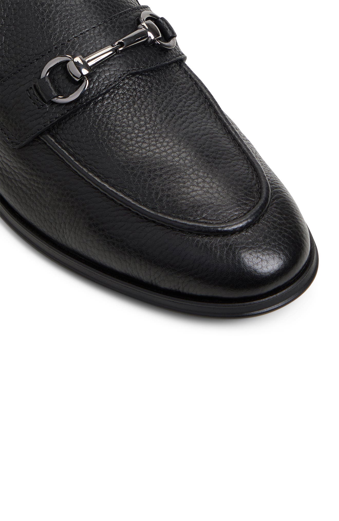 Aldo Black Men\'s Traveler Leather Bit Loafer Size 9 NWT ALDO Traveller Bit Loafer (Men) | Nordstrom main image 2