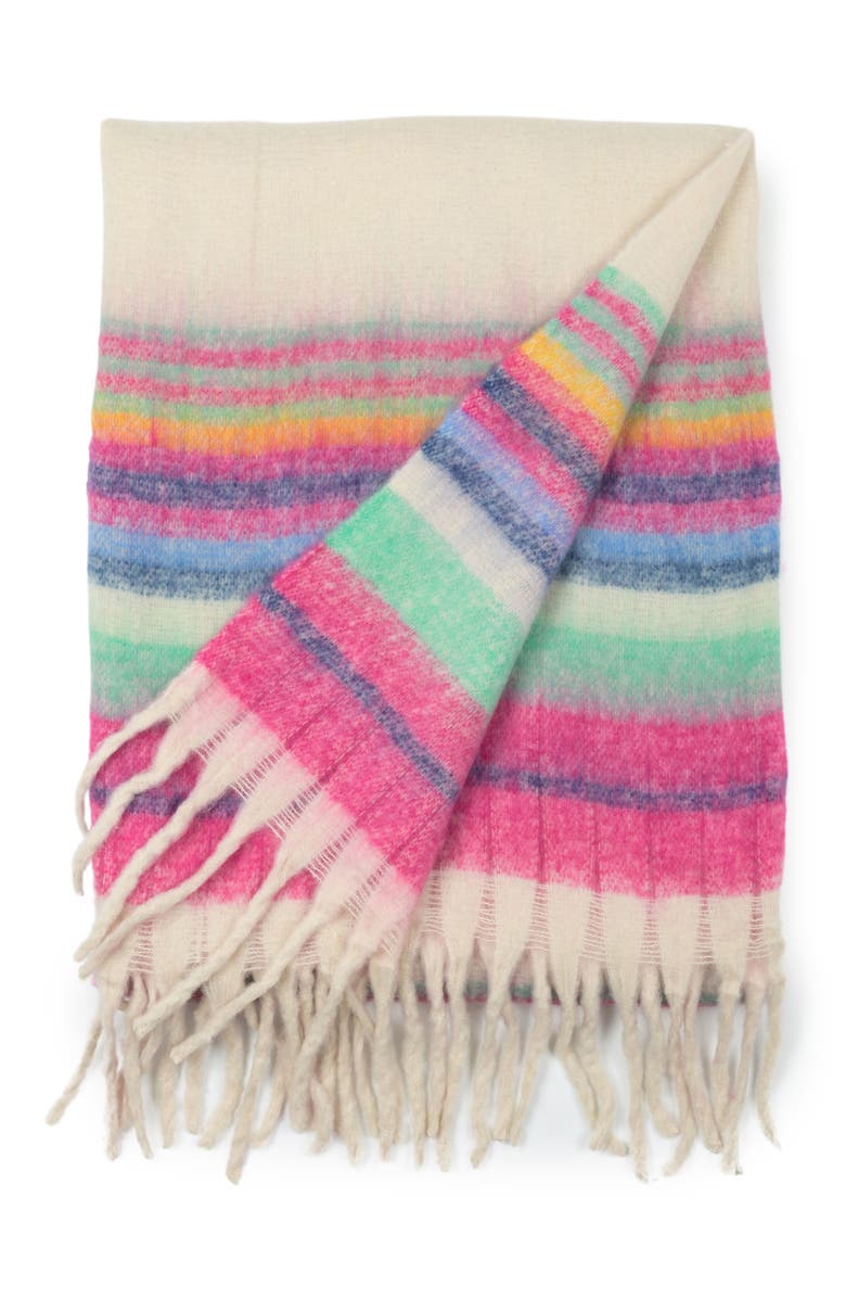 Free People Skye Stripe Blanket, Alternate, color, 