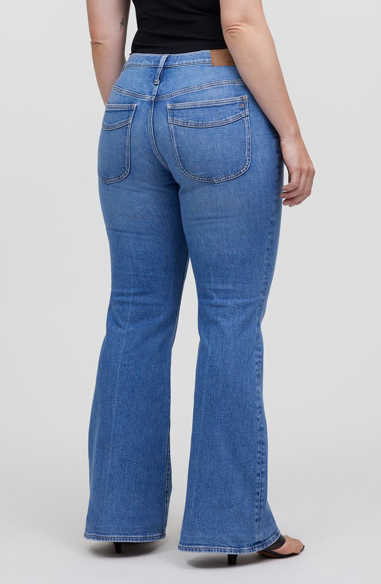 Madewell Flea Market High Waist Flare Jeans, Alternate, color, 
