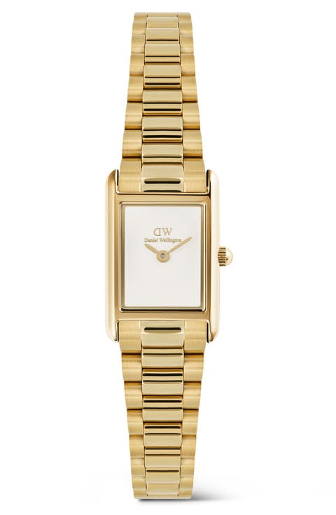 Bound Mini Tank Bracelet Watch, 17mm x 26mm