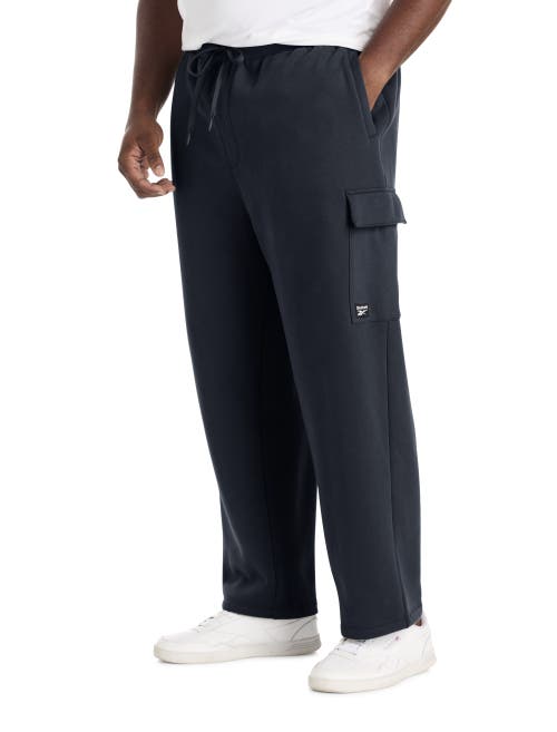 Reebok Big & Tall Performance Supersoft Cargo Sweatpants In Animal Print