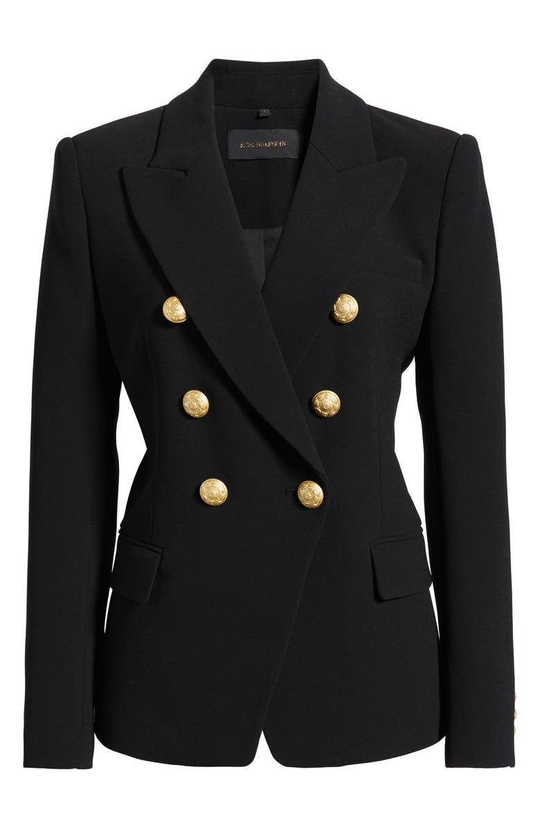 KOBI HALPERIN West Double Breasted Blazer, Alternate, color, Black