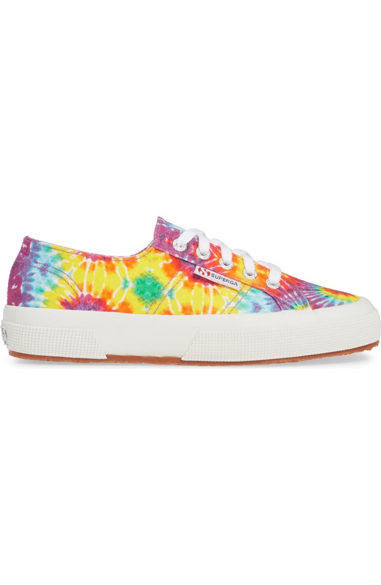 Superga 2750 Fabricfaintiedtye Sneaker, Alternate, color,