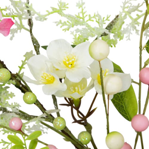 Northlight Hydrangea And Berry Floral Spring Garland