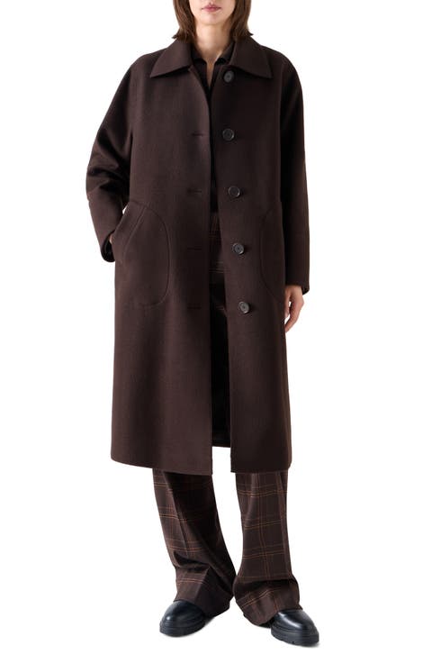 Wool Blend Coat
