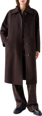 Akris punto Wool Blend Coat