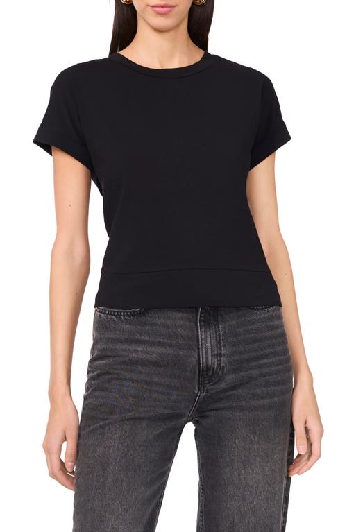 1.state Tie Back T-shirt In Rich Black