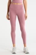 Zella Thrive Rib High Waist 7/8 Leggings