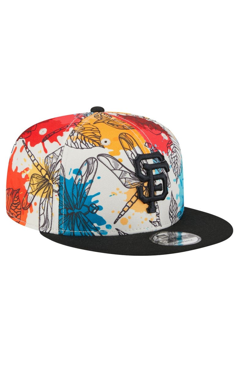 New Era Men's New Era Black San Francisco Giants Spring Training 9FIFTY Snapback Hat, Alternate, color,