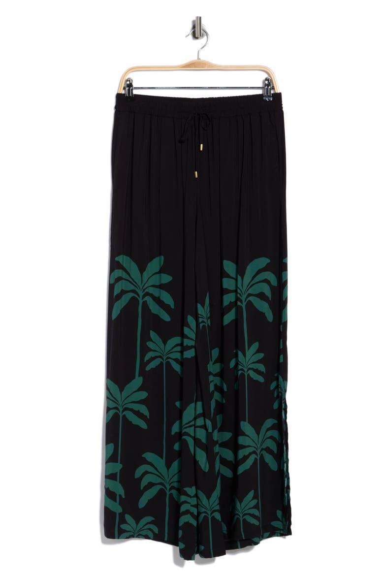 Josephine Pull-On Cover-Up Pants, Alternate, color, BLACK