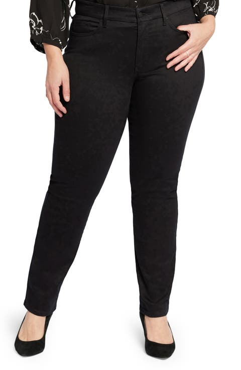 Marilyn Waist Match Straight Leg Jeans (Plus Size)