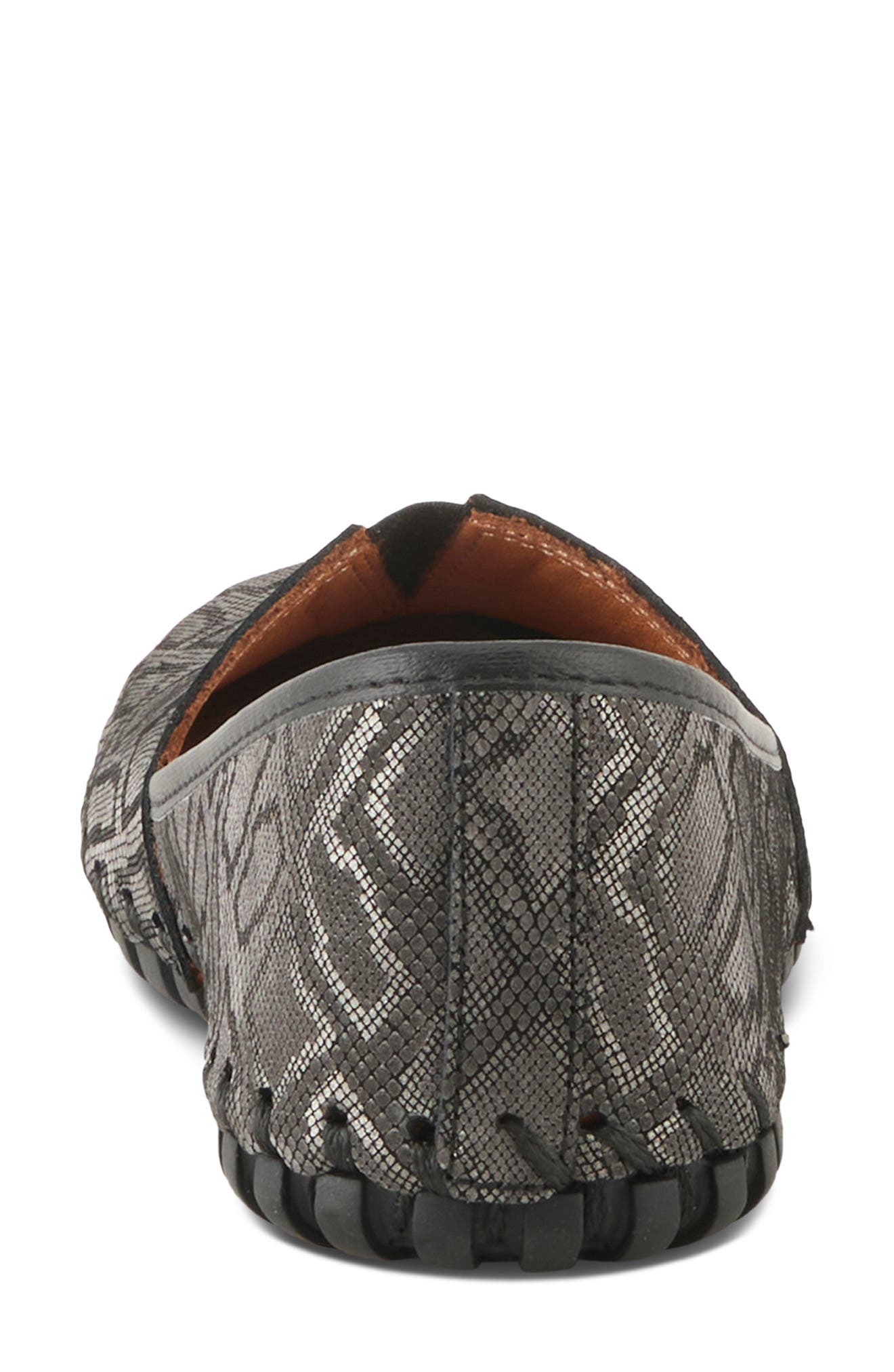 Spring Step Kathaleta Flat, Alternate, color, Black