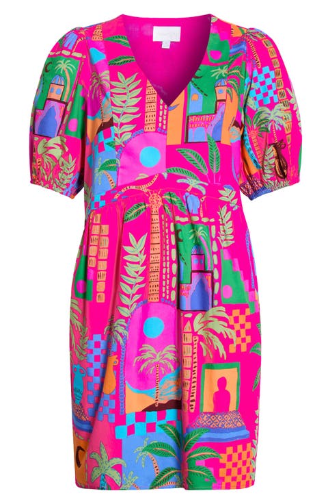 Lanus City Jerome Cotton Babydoll Dress