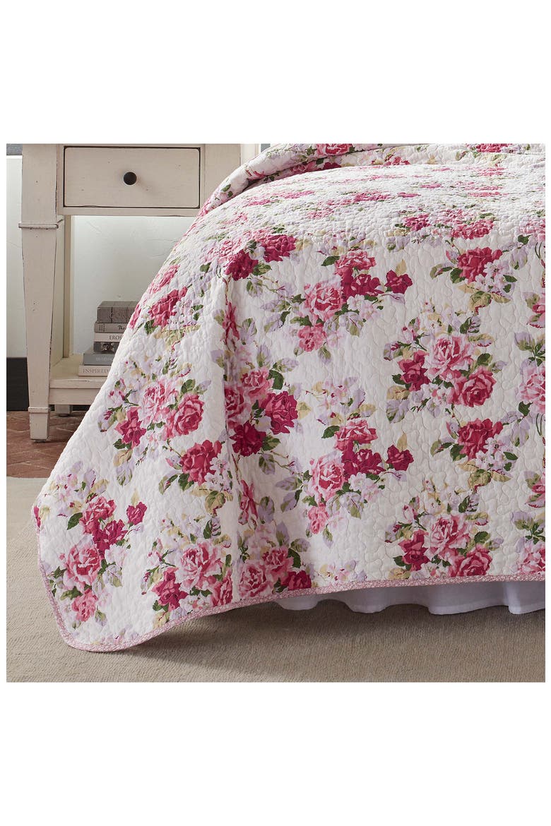 Lidia Quilt & Sham Set, Alternate, color, MULTI PINK