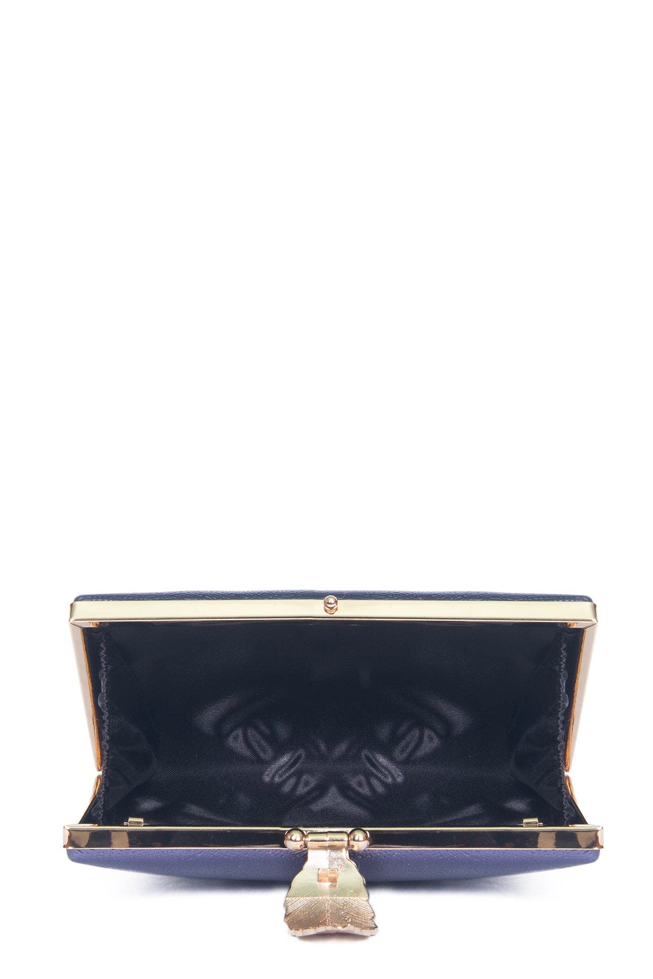 Lauren Lorraine Dori Clutch, Alternate, color, Pewter