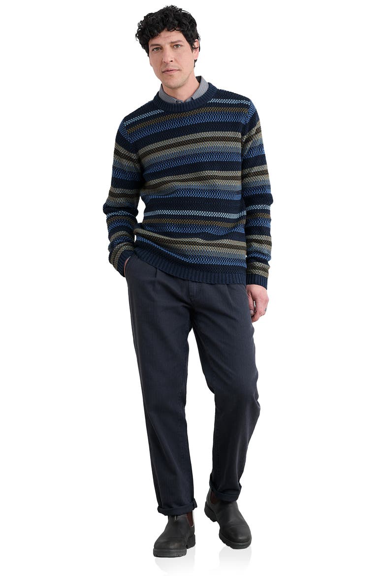 Tynwen Stripe Sweater, Alternate, color, AURYN MULTI