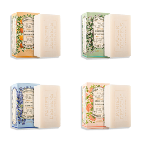 Set of 4 Extra-Gentle Soaps Absolutes