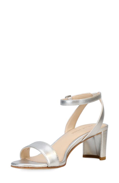 Pelle Moda Moira Sandal In Silver