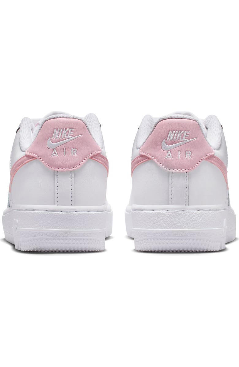 Nike Kids' Air Force 1 Sneaker, Alternate, color, 115 White/Mdsfpk