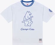 Mitchell & Ness Men's Mitchell & Ness  White Chicago Cubs Cooperstown Collection Arctic T-Shirt
