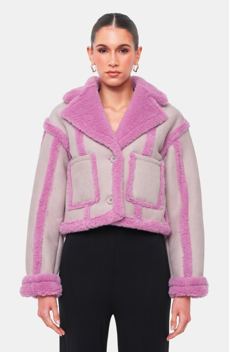 OW Collection BERLIN Jacket, Main, color, Pink