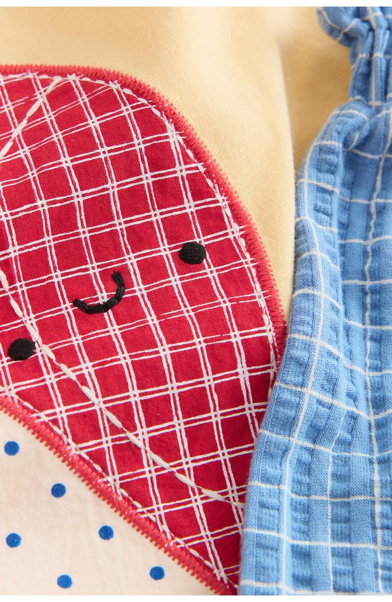 NEXT Kids' Strawberry Graphic T-Shirt & Shorts Set, Alternate, color, Yellow