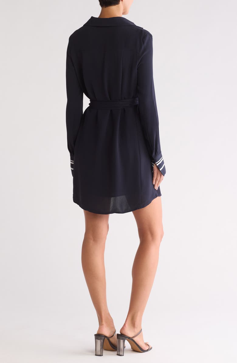 Reiss Feya Long Sleeve Polo Dress, Alternate, color, 