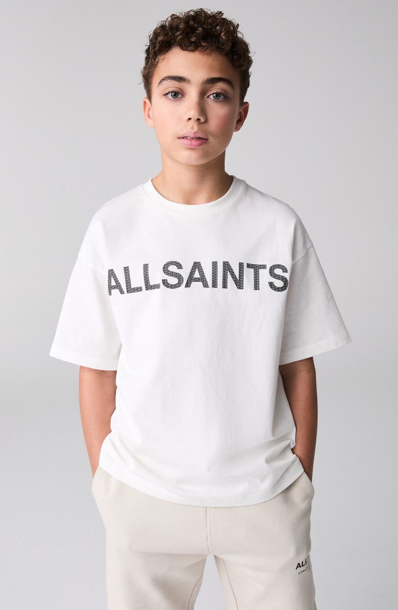 smALLSAINTS by ALLSAINTS Kids' Underground Oversize Logo Graphic T-Shirt, Alternate, color, 