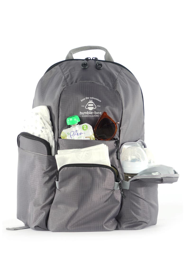 Free Spirit SP Diaper Backpack, Alternate, color, PEBBLE