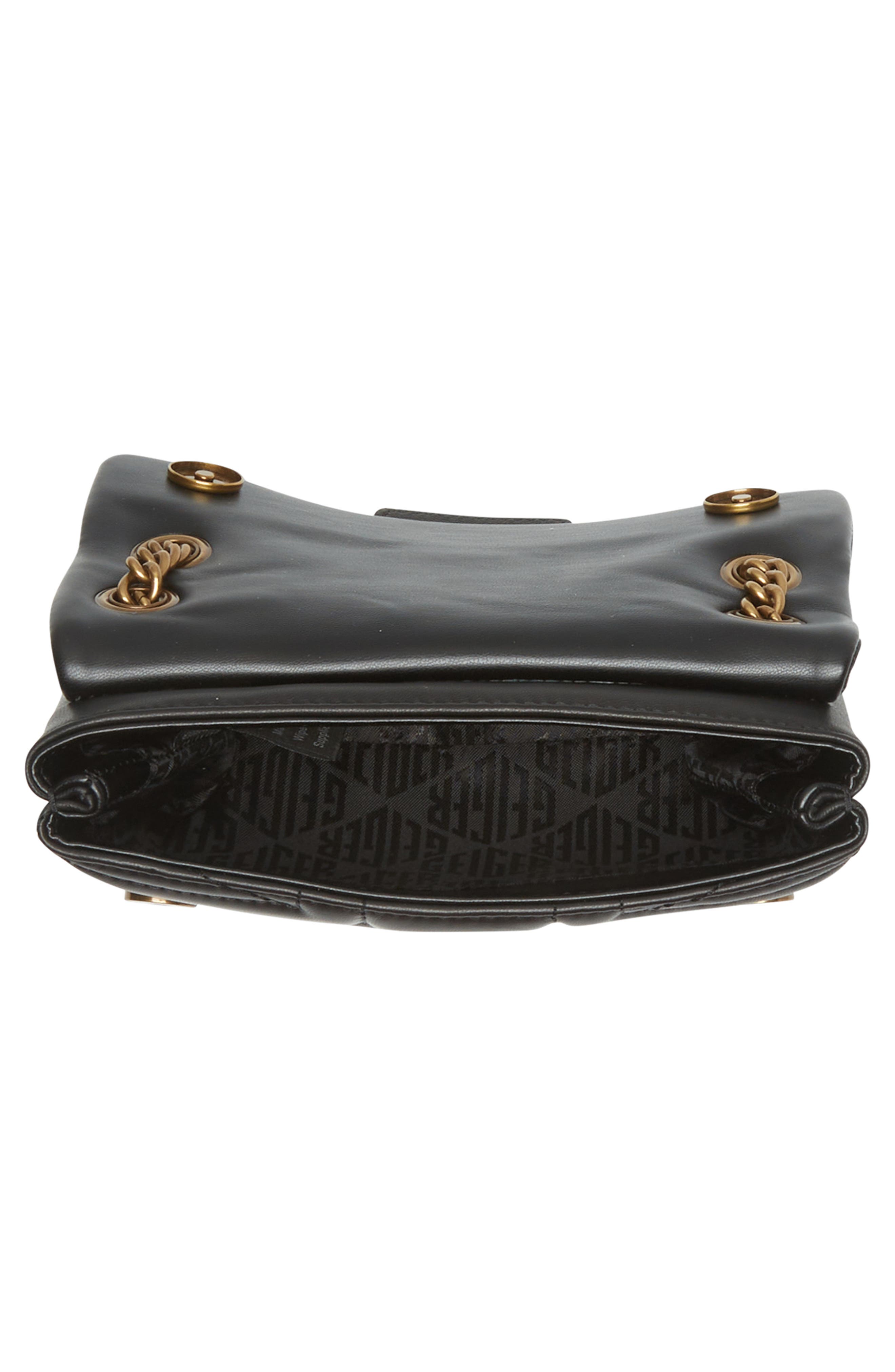 Kurt Geiger London Kensington Leather Mini Crossbody Bag, Alternate, color, Black