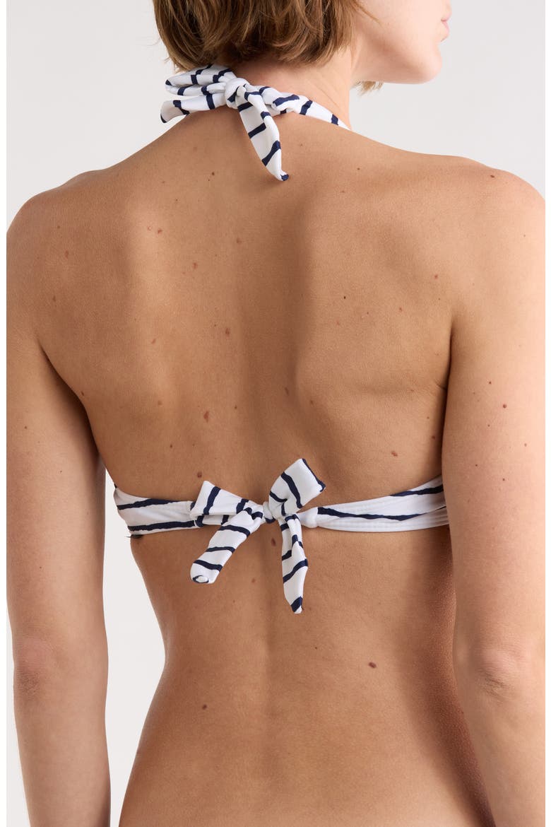 Symphonie Sunny Alanna Triangle Bikini Top, Alternate, color, MULTI