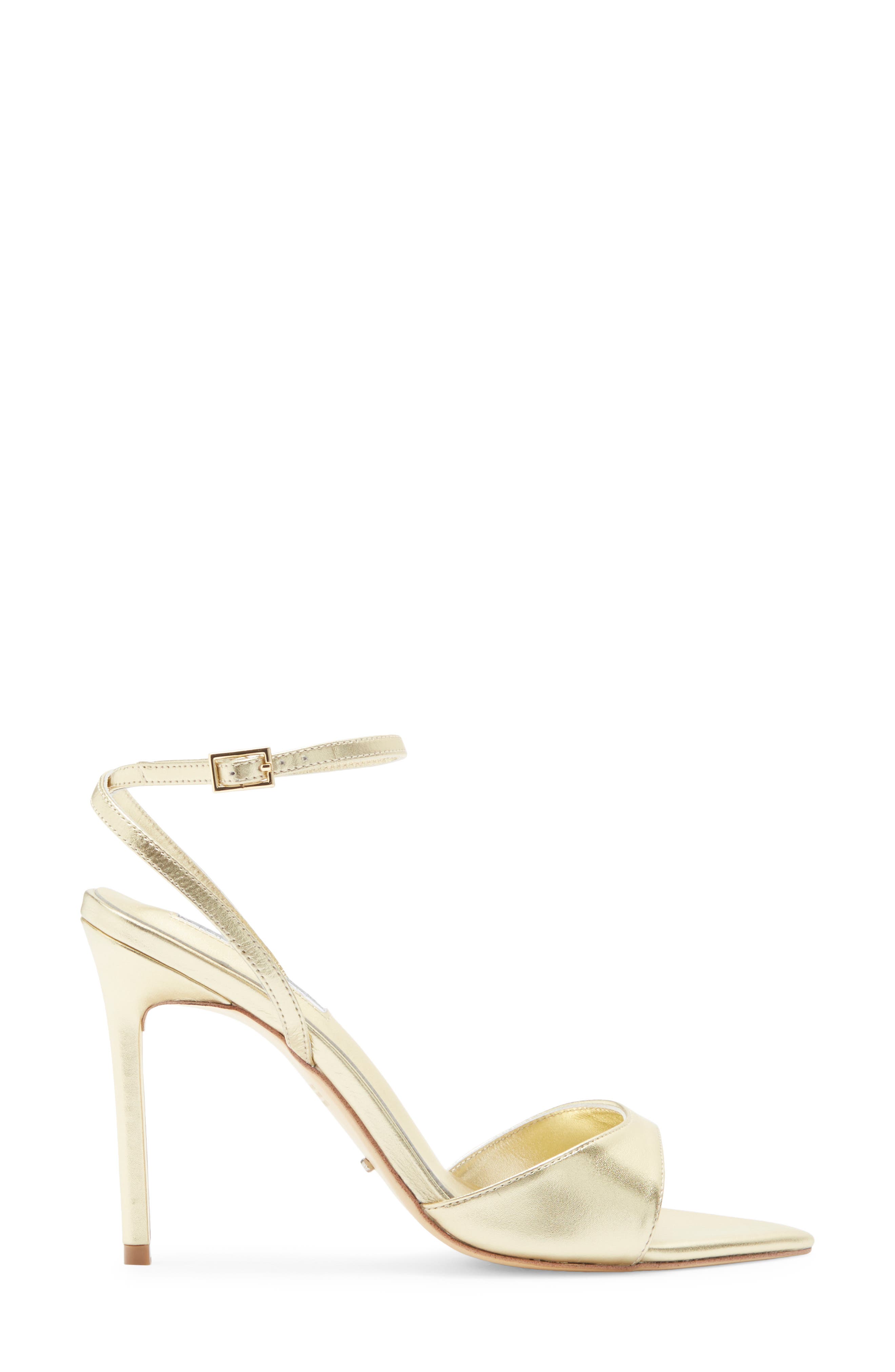 Molly Sandal, Alternate, color, GOLD NAPPA METALLIC