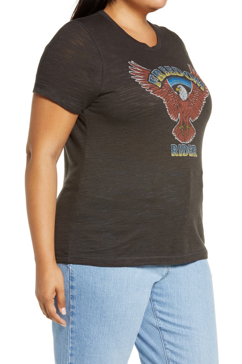 Freedom Rider Graphic Tee, Alternate, color, VINTAGE BLACK