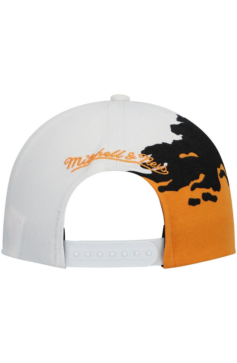 Mitchell & Ness Men's Mitchell & Ness Tennessee Orange/White Tennessee Volunteers Paintbrush Snapback Hat, Alternate, color, Tennessee Orange