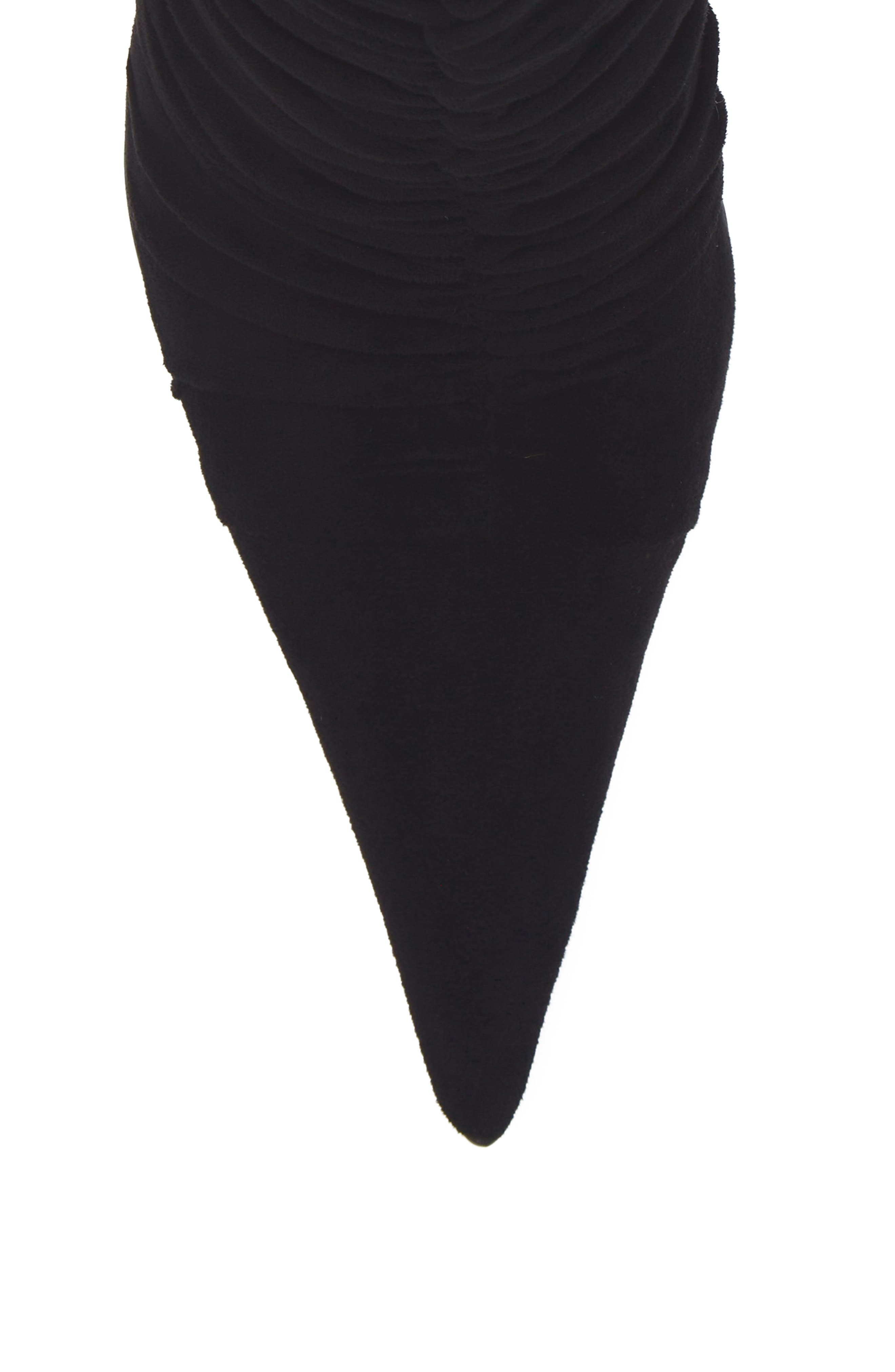 Jeffrey Campbell Let's Go Pointed Toe Bootie, Alternate, color, Black Suede