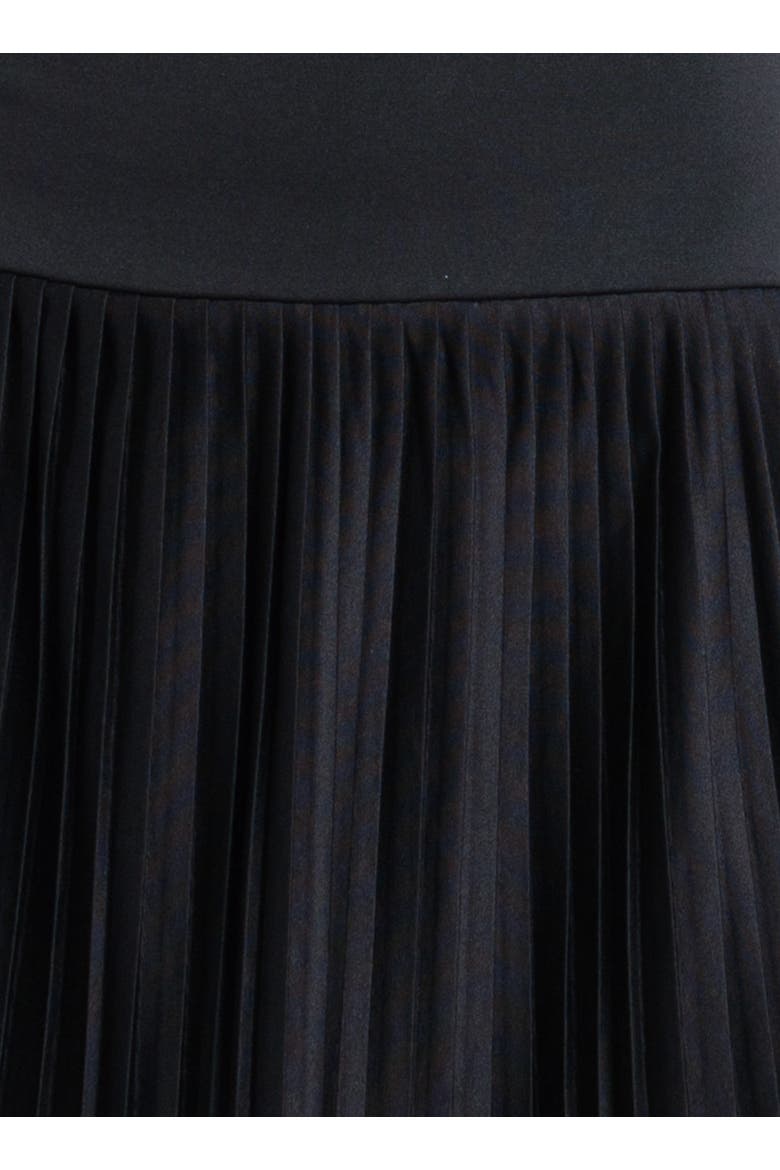 Tempo Pleated Skirt, Alternate, color, Black