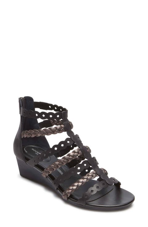 Total Motion® Gladiator Wedge Sandal (Women)