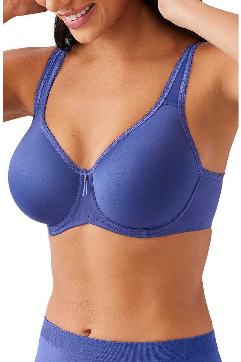 Basic Beauty Spacer Underwire T-Shirt Bra, Alternate, color, SKIPPER BL
