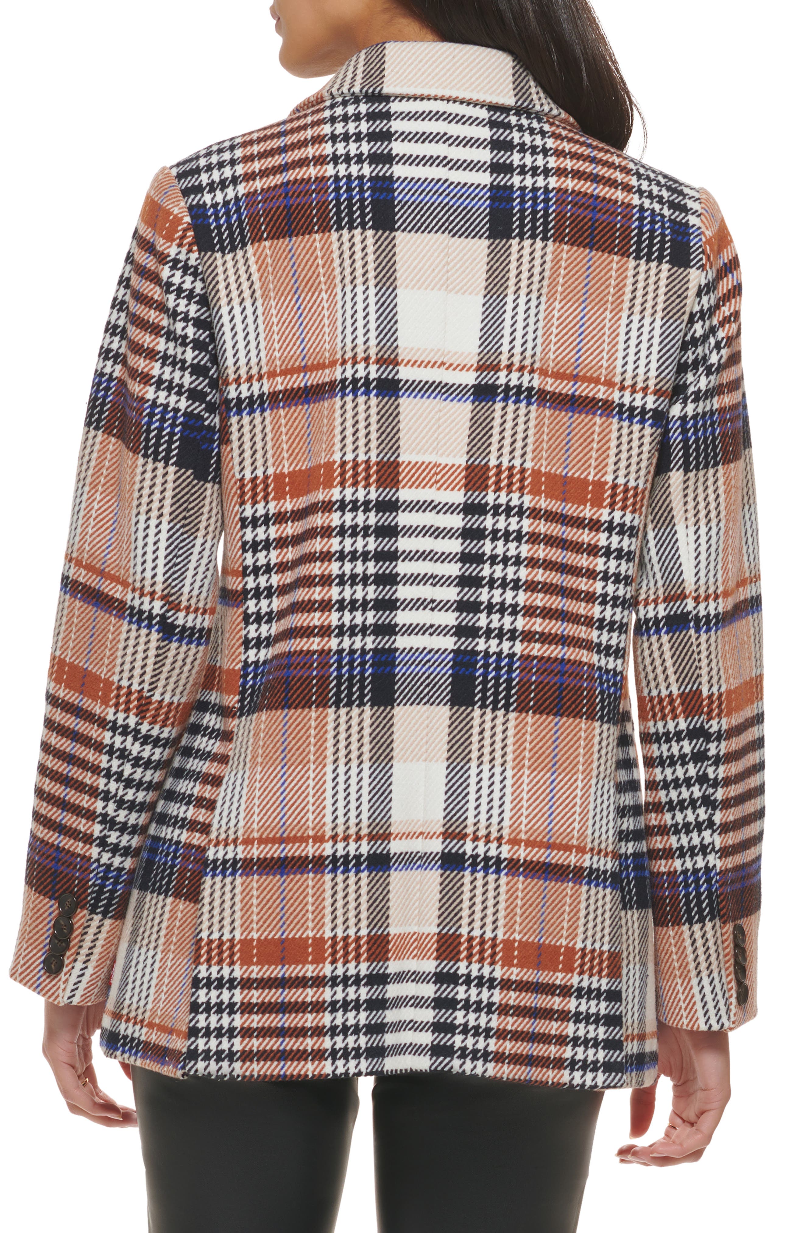 Double Breasted Wool Blend Blazer - image 2