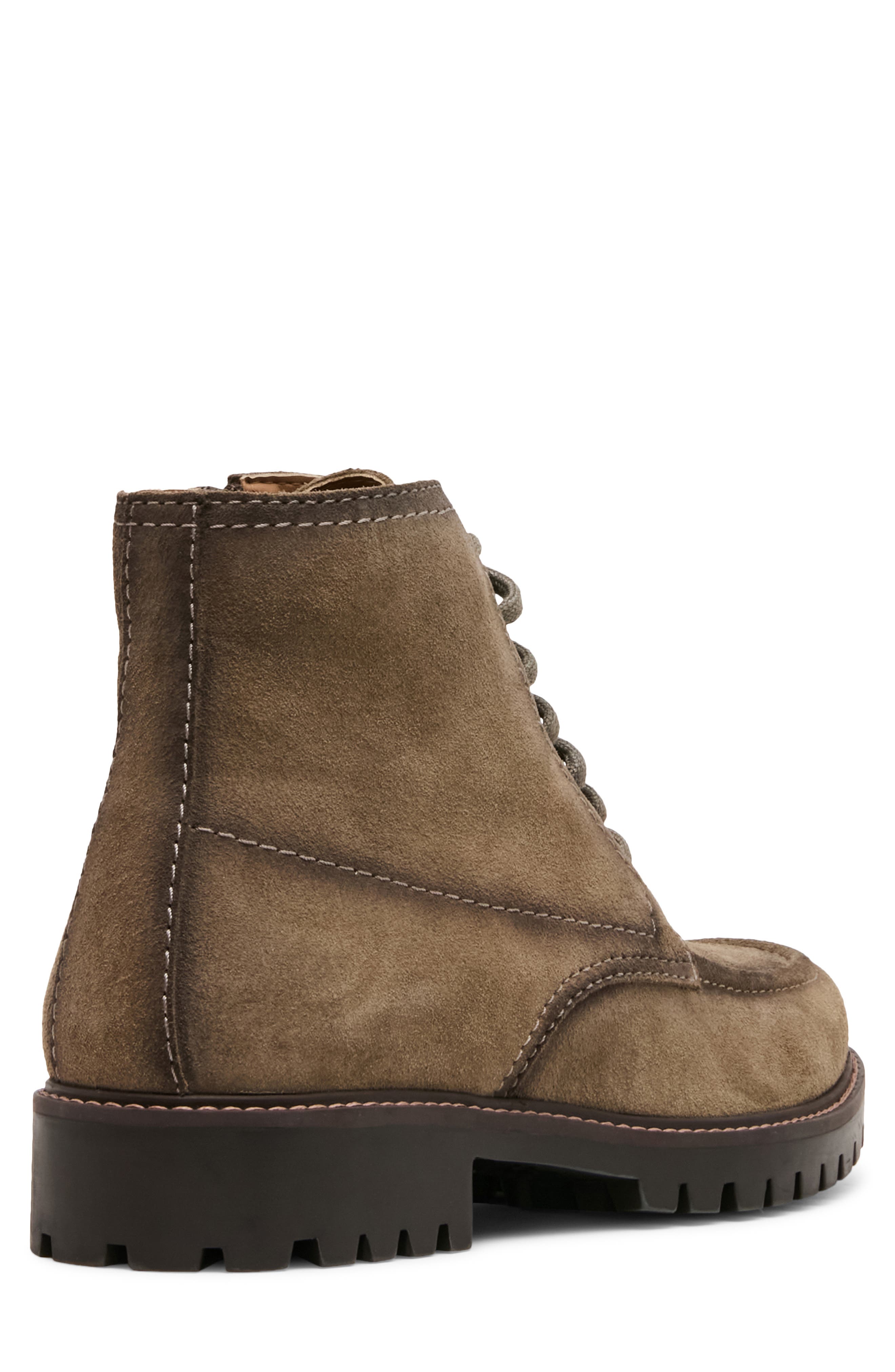 Dirk Waterproof Moc Toe Boot, Alternate, color, TAUPE SUEDE